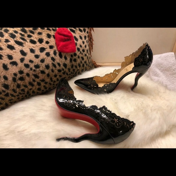 Christian Louboutin laser cut beloved heel 37.5 - Picture 7 of 8